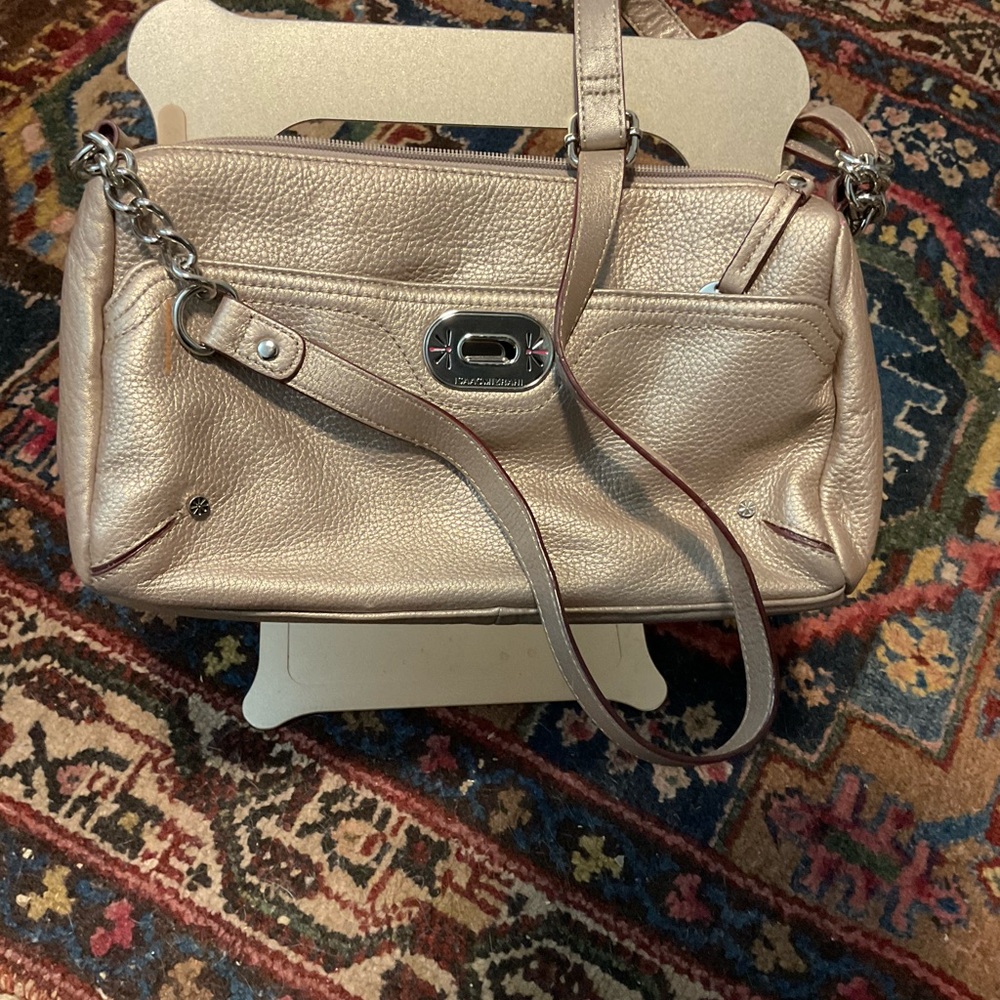 Isaac Mizrahi Metallic Shoulder Bag